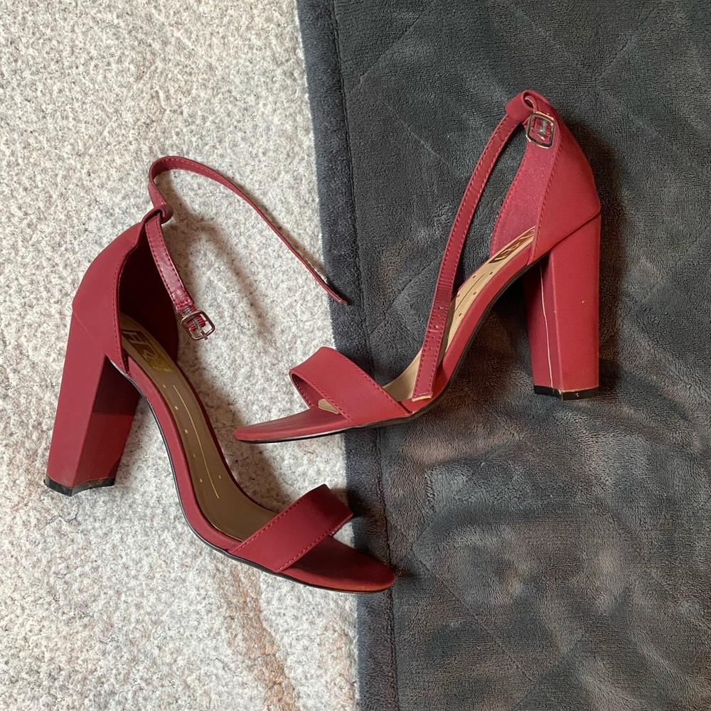 Red 4 inche heels